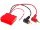 Adaptér  ISO mini zásuvka, RCA vidlice x2
