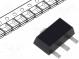 Tranzistor  PNP  bipolární  60V  4,3A  1,5W  SOT89