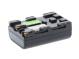 Baterie Sony NP-FM50, QM50 Li-ion 7.2V 1100mAh 7.9Wh tmavě šedá